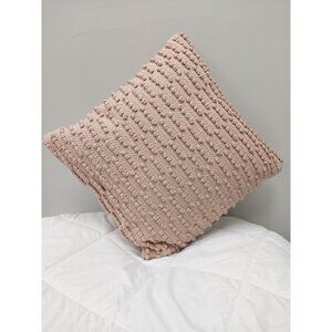 Mina Victory Home Accents 18 X 18 Pink Decor Pillow